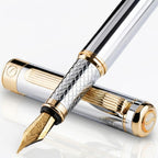Scriveiner Silver Chrome Fountain Pen