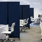 Upgrade Version Room Partition and Divider, Freestanding Rolling Dividers - Image 6