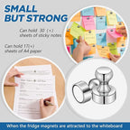 LOVIMAG Fridge Magnets 20Pcs Refrigerator Whiteboard Small Strong Magnet - Image 4