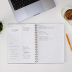Merely Home Undated Daily Planner | 8.25” x 11.75” To Do List Notebook | Work - Image 6
