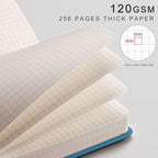 EMSHOI A5 Graph Paper Notebook Journal - Image 3