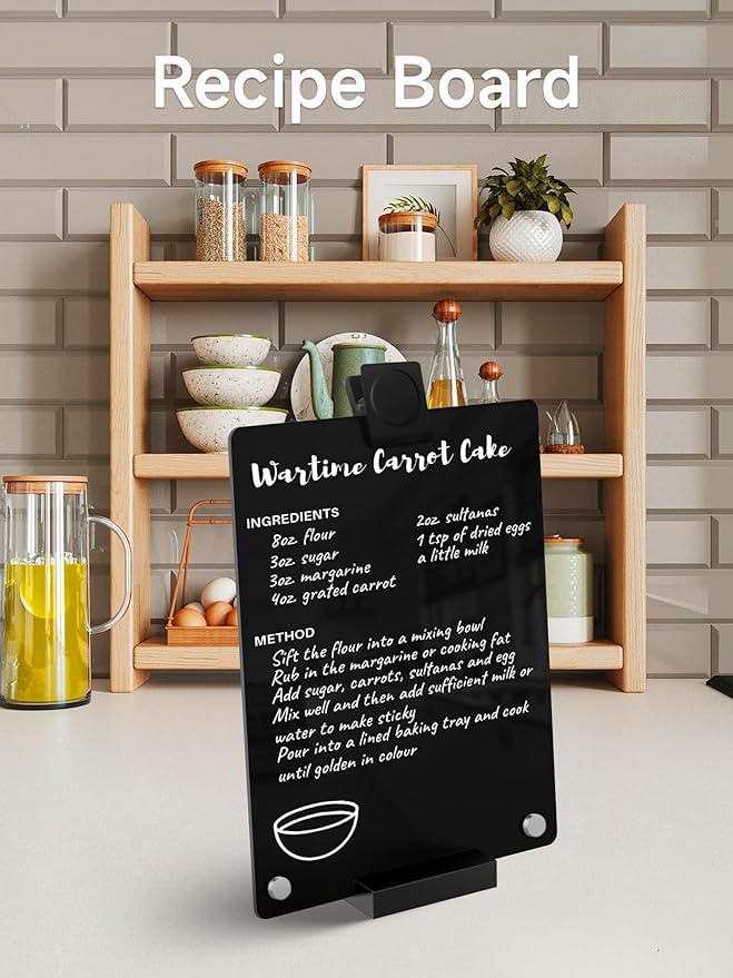 Kivsty 2 PCS Desktop Black Dry Erase Board - Image 8