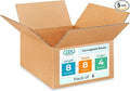 Small Moving & Shipping Boxes 8 x 8 x 4 inches by IDLPackaging