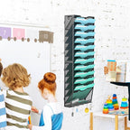 Gawerk 13-Tier Wall File Organizer Hanging Wall File Holder Wall Mount Paper - Image 4