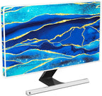 Baocicco Royal Blue Marble Waterproof TV Cover 40, 43 Inch Creative Design by Baocicco
