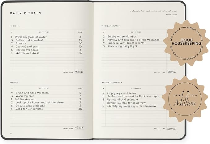 Full Focus Oatmeal Linen Planner by Michael Hyatt - Image 4
