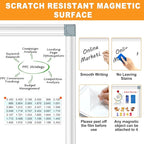 H-Qprobd Magnetic Whiteboard 24" x 18" Dry Erase White Board - Image 4