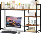 Snughome Desk Shelf, 44.9" Large Desktop Organizer Shelf, Desk Hutch by Snughome
