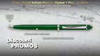 DISCOUNT PROMOS Twist Action Plastic Stylus Pens, Bulk Pack - Image 3