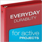 Cardinal 3 Ring Binders, Round Rings, Holds 350 Sheets, 1.5 Inch - Image 2