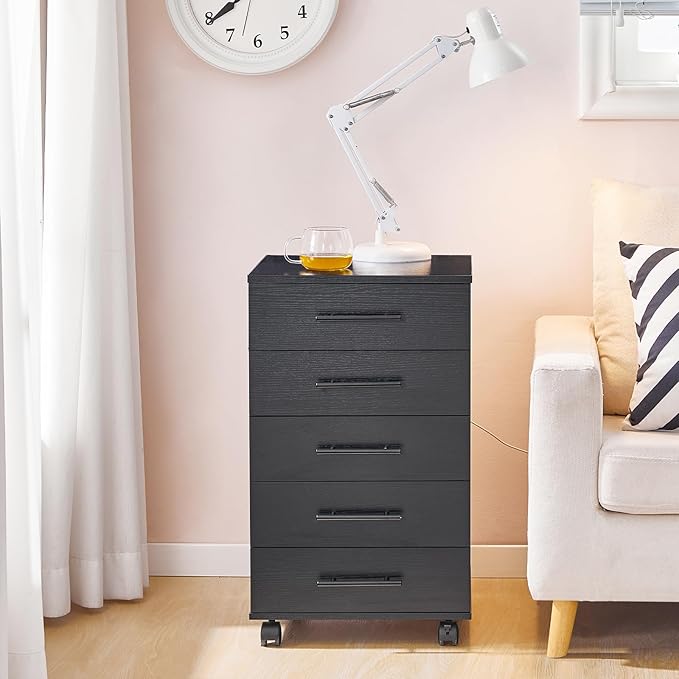 HOOBRO 5-Drawer File Cabinet, Office Cabinet - Image 9