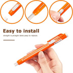 Retractable Mechanical Eraser Pen, Pen-Style Erasers Assorted Color, 5 Pack - Image 4