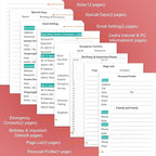 BLESWIN Address Book with Alphabetical Tabs, Hardcover Address Book - Image 4