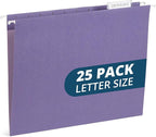 25 Blue Summit Supplies Purple Hanging File Folders by BlueSummitSupplies
