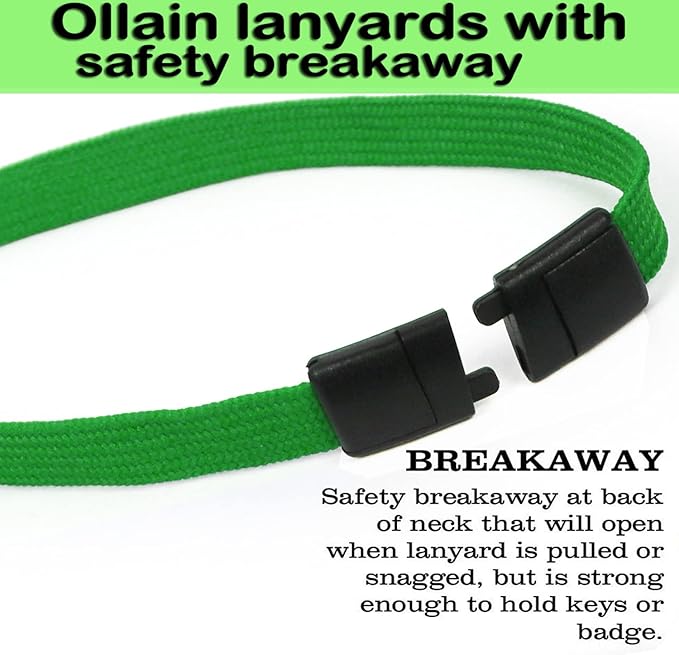 Ollain 25 Pack Breakaway Lanyard - Image 4