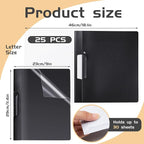 Maitys 25 Pack Durable Clear Report Covers - Image 3