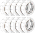 Perco White 1-Inch Perforated Circle Dot Sticker Labels — 10 Rolls, 000 Round by Perco