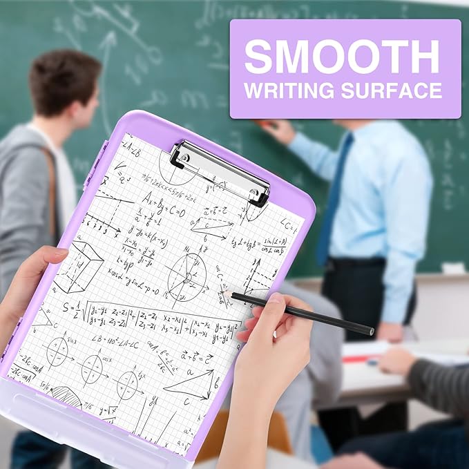 Sooez Clipboards with Storage, High Capacity Clip Boards 8.5x11 with Storage - Image 6