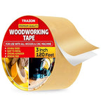 Trazon Double Sided Woodworking Tape Super Strong, 3 Inch x 120 Feet, Wood by TrazonProducts