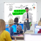 Max-officoo Magnetic White Board Dry Erase Whiteboard - Image 7