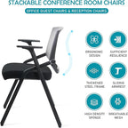 BLANEDUO Conference Room Chairs, Folding Office Desk Chair - Image 4