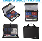 ENGPOW Accordion File Organizer, Fireproof Expanding File Folder - Image 4