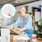 Dish Packing Supplies for Moving,320 Moving Supplies 4 Sizes (16 x 12", 12 x 12", 12 x 7.8", 7.8 x 7.8"),with 60 Fragile Stickers,High density thicker Cushion Foam for Plate Packing Shipping Storage.