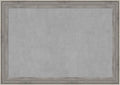 Amanti Art Grey Framed Magnetic Board 29x41 Large Vision Board