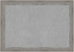 Amanti Art Grey Framed Magnetic Board 29x41 Large Vision Board
