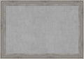 Amanti Art Grey Framed Magnetic Board 29x41 Large Vision Board by AmantiArt