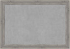 Amanti Art Grey Framed Magnetic Board 29x41 Large Vision Board by AmantiArt