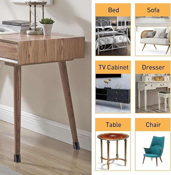 Square Chair Leg Protectors for Hardwood Floors - Image 7