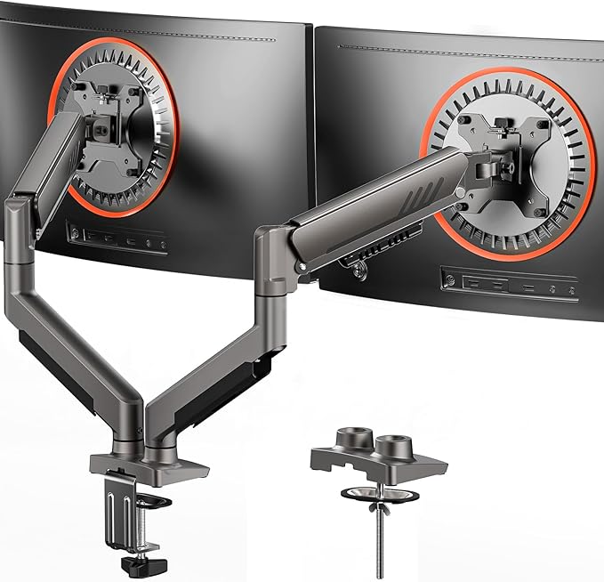 ErGear Dual Monitor Arm, Full Adjustable Monitor Mount by ErGear