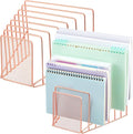 2 Pcs 7 Section Incline File Sorter Metal Wire Mesh File Rack by Chivertion