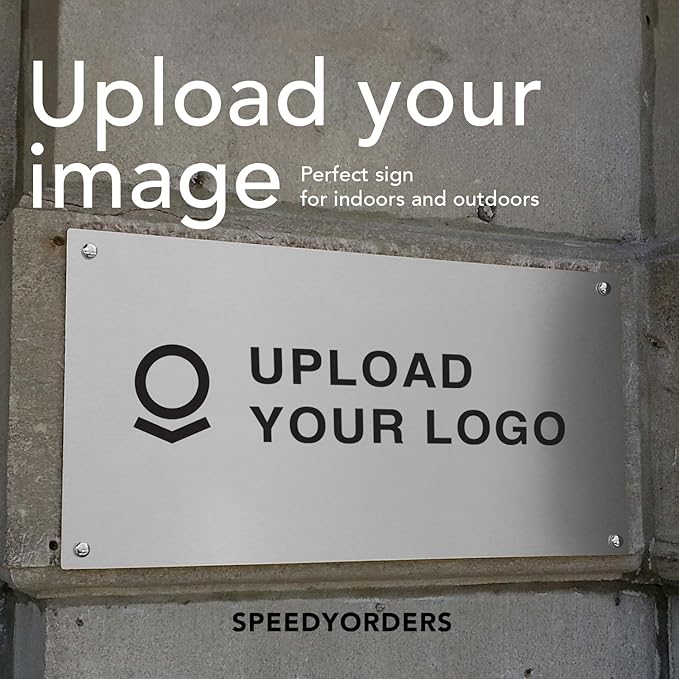 SPEEDYFORMS Custom Outdoor Metal Sign, Personalized Aluminum, Customized Safety - Image 5