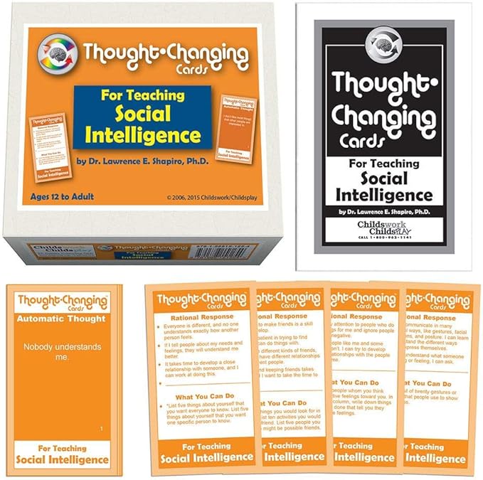 Thought Changing Cards for Teaching Social Intelligence by Unknown