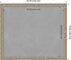 Amanti Art Silver Framed Magnetic Board 44x52 Oversize Vision Board - Image 2