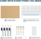 J&J worldwide Magnetic Whiteboard Calendar, - Image 5