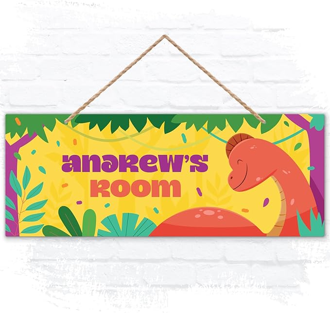 Custom Girl/Boy Name Sign, Personalized Children Bedroom Decor Sign by SigoSigns