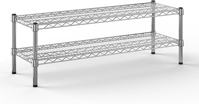 Regal Altair 14" Deep x 42" Wide x 14" Height Wire Shelving Kit | 2-Tier | NSF by Regal+Altair