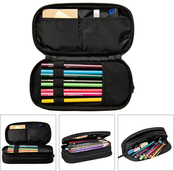 Pazacon Cute Initial Pencil Case - Image 4