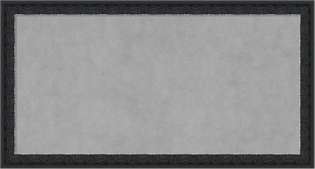 Amanti Art Black Framed Magnetic Board 14x26 Small Vision Board