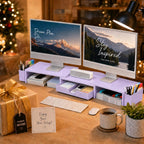 opnice desk organizers and accessories, dual monitor stand, view 9