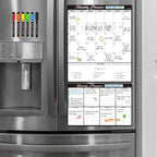 Magnetic Dry Erase Monthly Calendar Set by CleverClean