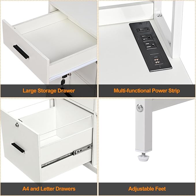 Livofloral Vertical File Cabinet - Image 8