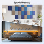 UNECHO 12 Pack 12" X 12" X 0.4" Acoustic Panels - Image 5