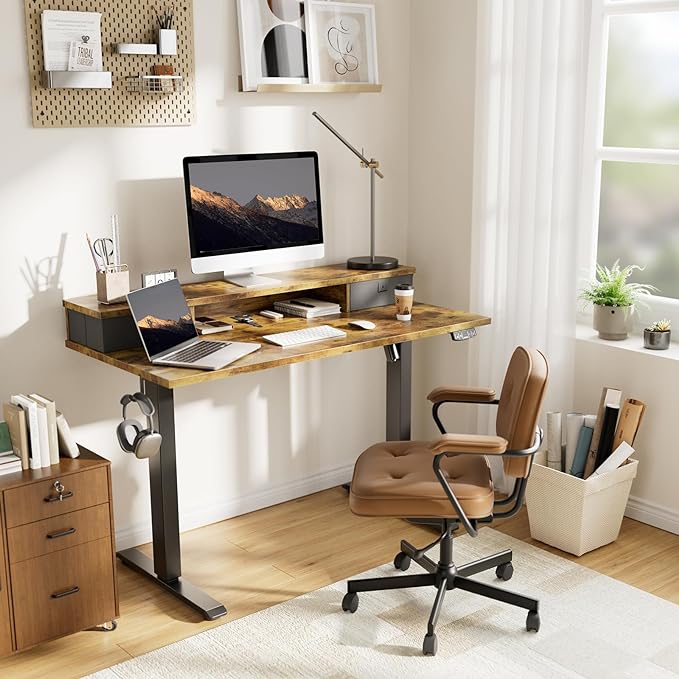 Agilestic 40 x 24 Inches Height Adjustable Electric Standing Desk - Image 2