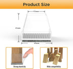 Square Chair Leg Protectors for Hardwood Floors - Image 4