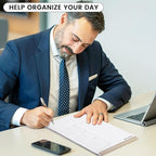 To Do List Notepad, 120 Pages 8.5x11" To Do List Notebook Undated Daily Planner - Image 3