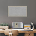 Amanti Art Grey Framed Magnetic Board 14x26 Small Vision Board - Image 6